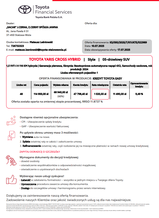 Toyota Yaris Cross